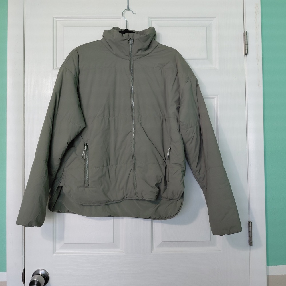 Vuori Canyon Insulated Jacket Sage Green Pistachio Primaloft Puffer Size L